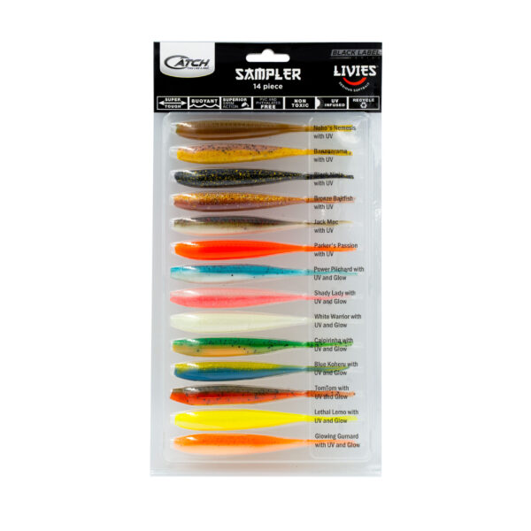 Catch fishing tackle, jerkshad, soft plastic, fishing lure, snapper